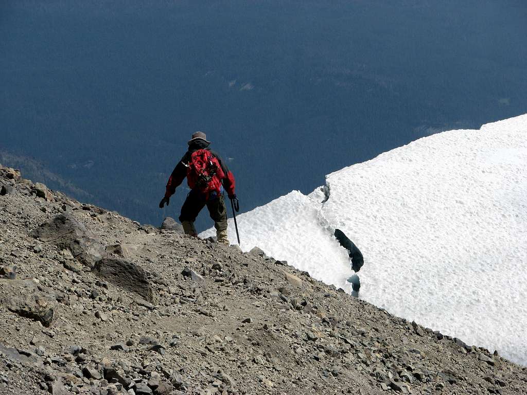 Mt Adams Descent