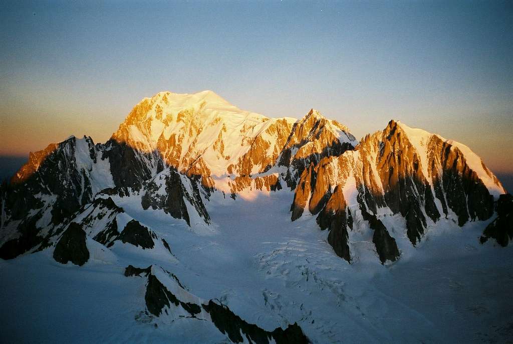 Mont Blanc - Mont Maudit - Mont Blanc du Tacul