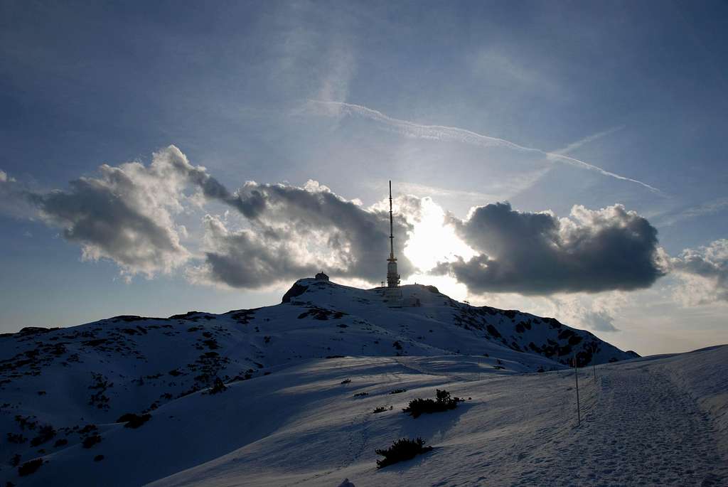 Dobratsch summit (late afternoon)