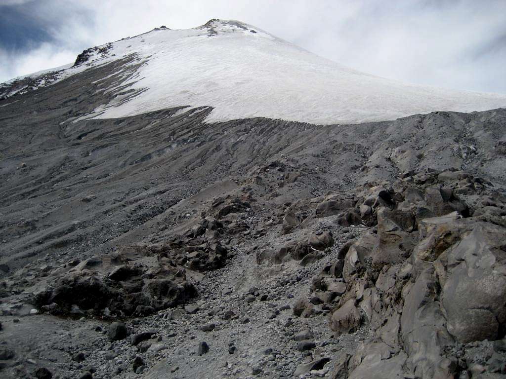Jampa Glacier from top of the Sarcofago