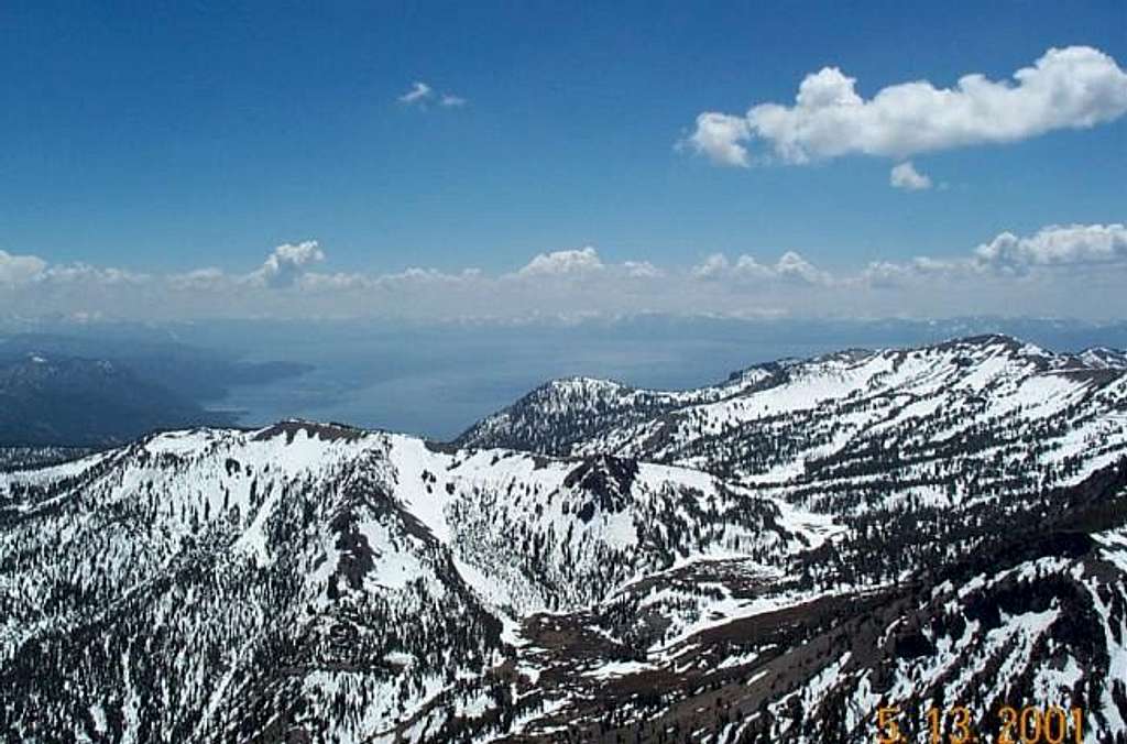 Lake Tahoe from summit