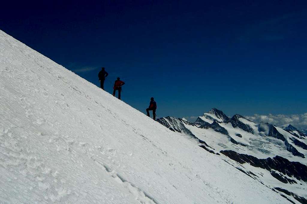 Summit flank of Jungfrau