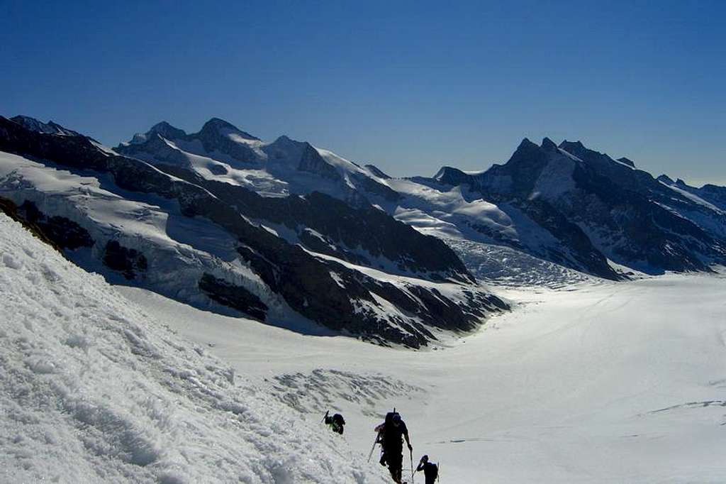 Ski tour to Jungfrau