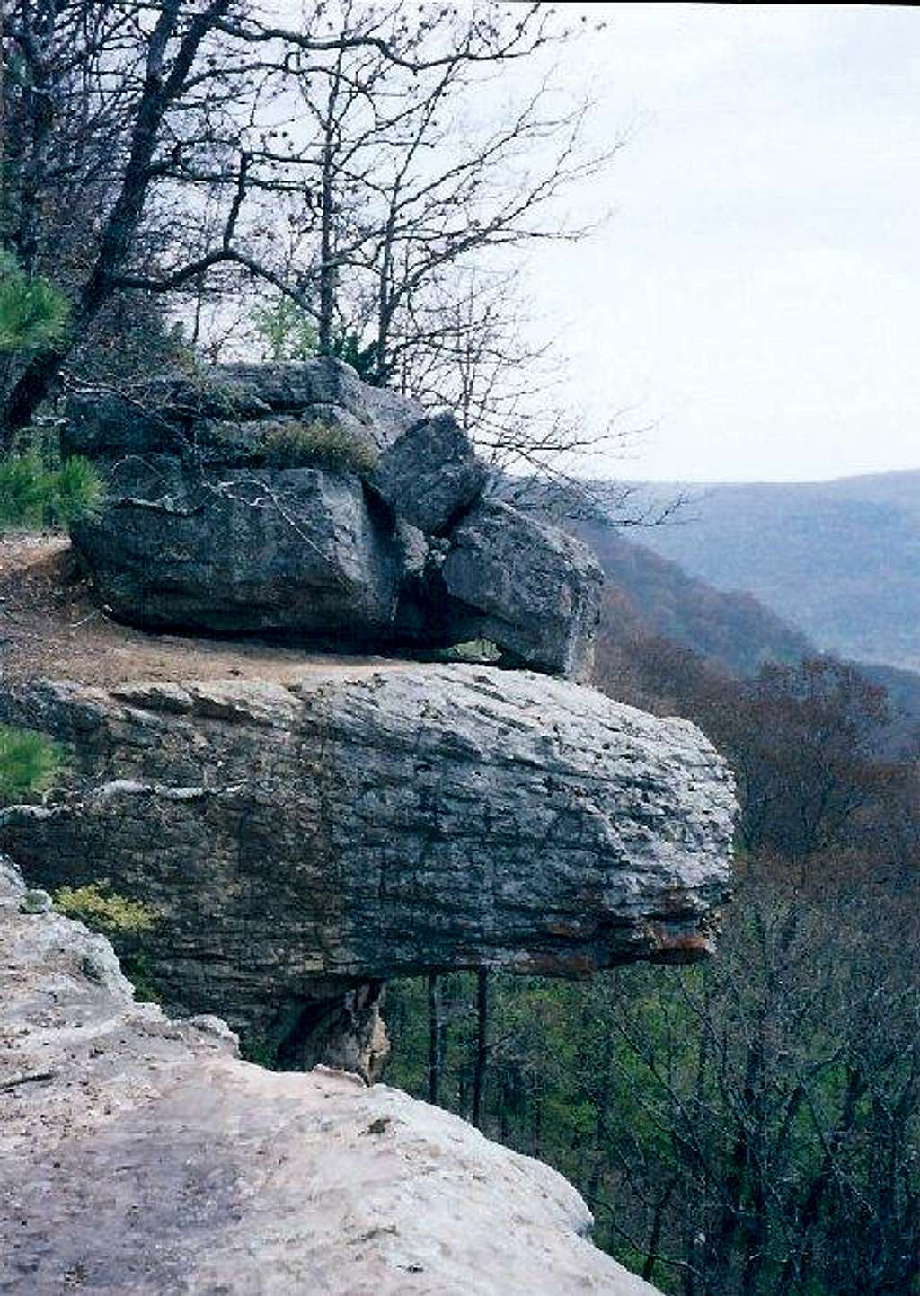 Neighboring crag