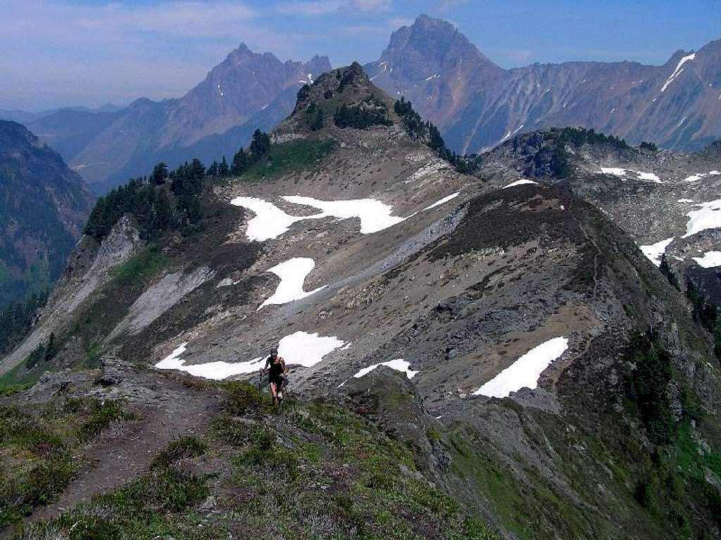 Yellow Aster Butte & Border Peaks