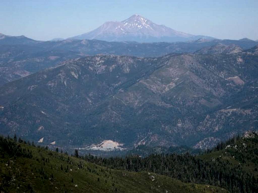 Mount Shasta from the north...