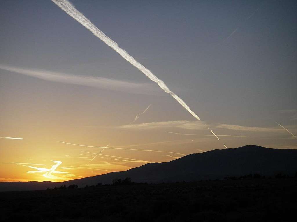 Sunset, Mojave Desert