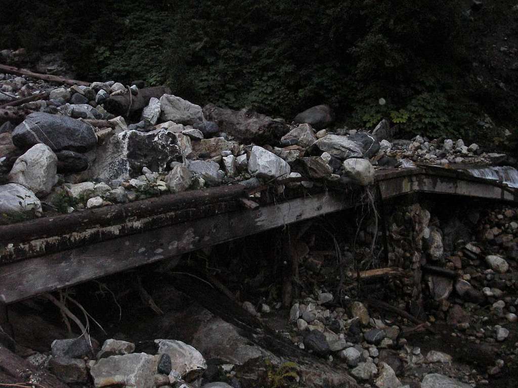 The Remains of a Bridge