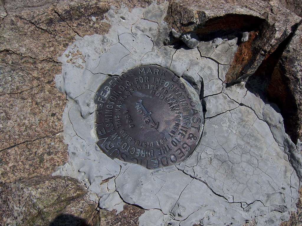 Rodman Mountain Survey Marker