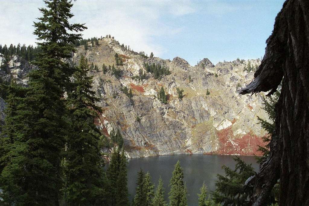 Crag Peak and Heart Lake