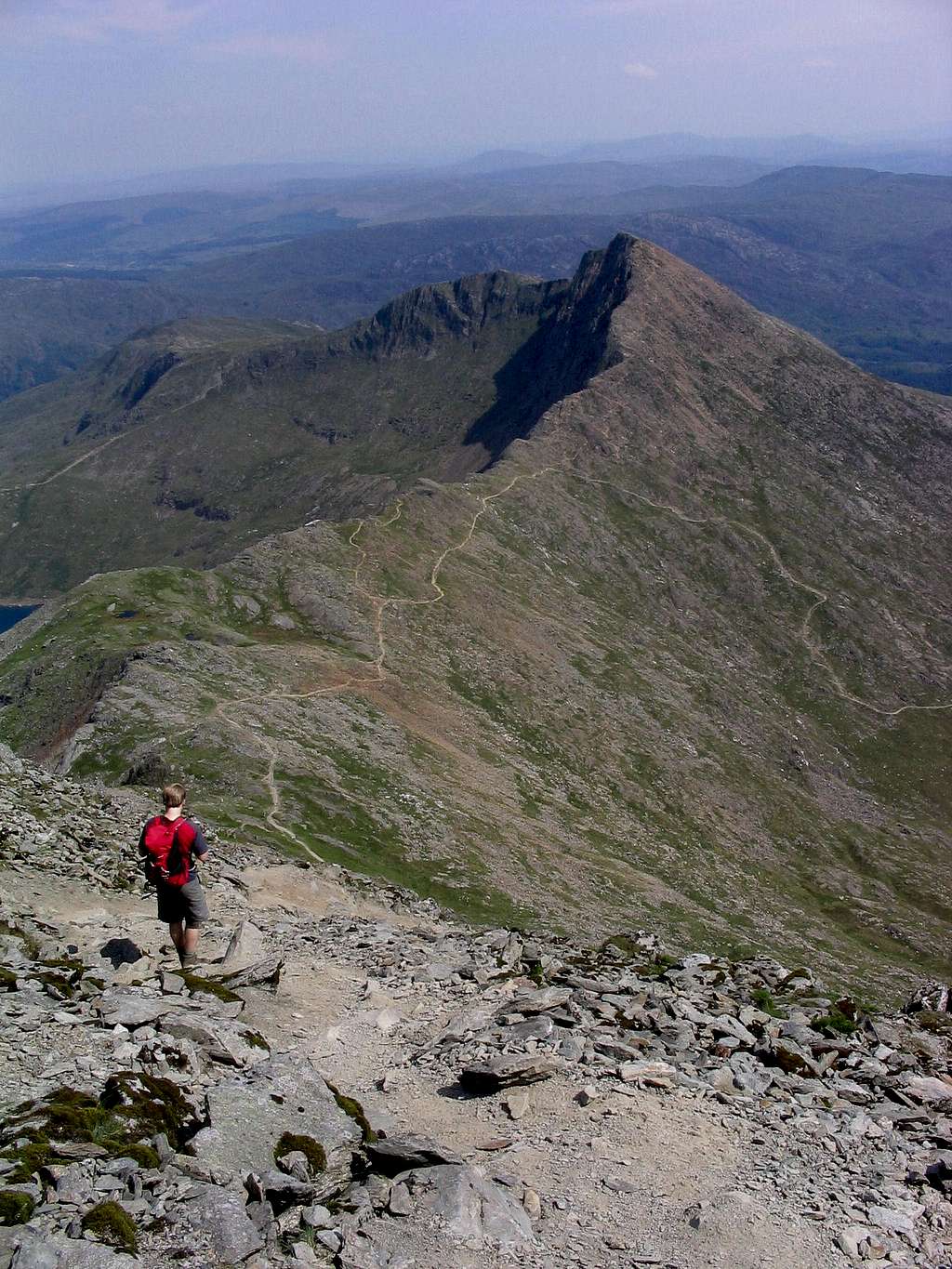 Lliwedd from Snowdon