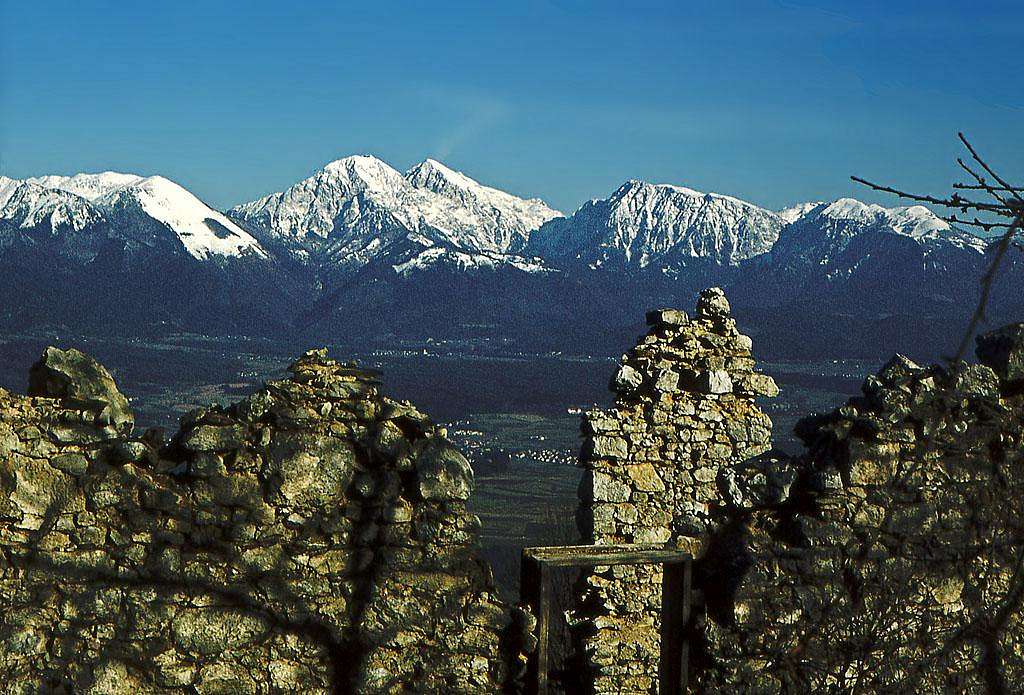 Kamnik Alps from Sv. Jost,...