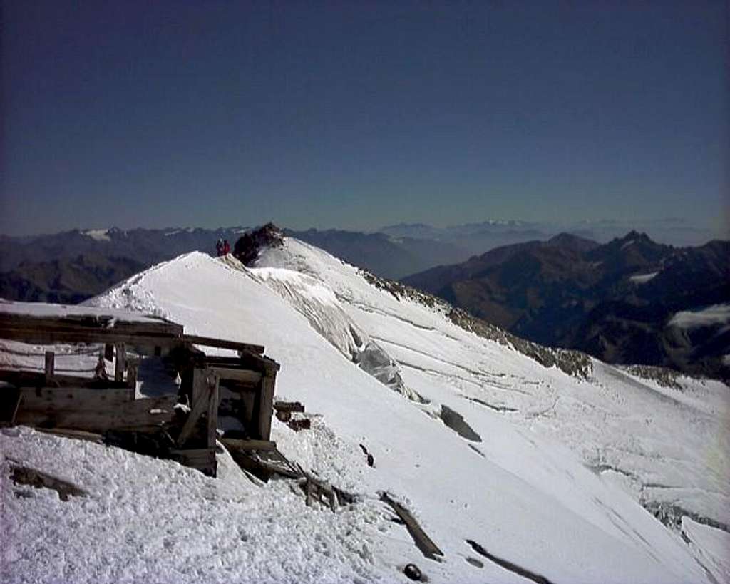 WWI Barrack on the top of...