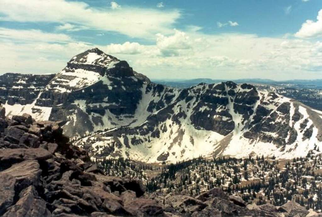 Hayden Peak as seen from the...