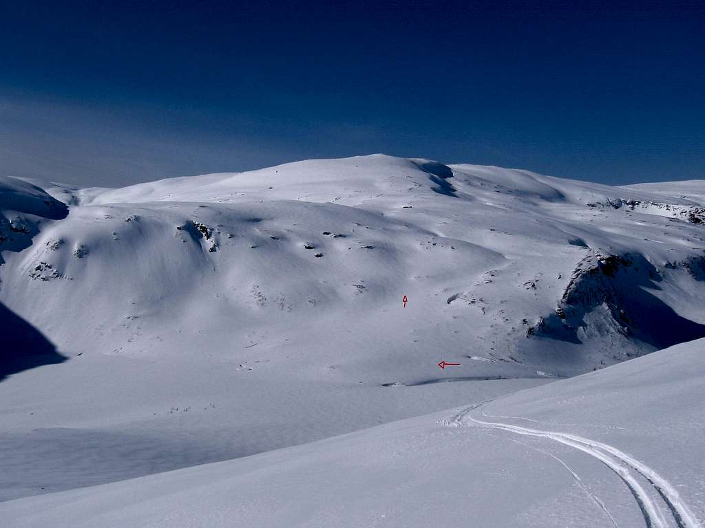 Ski Route Tromsdalstind