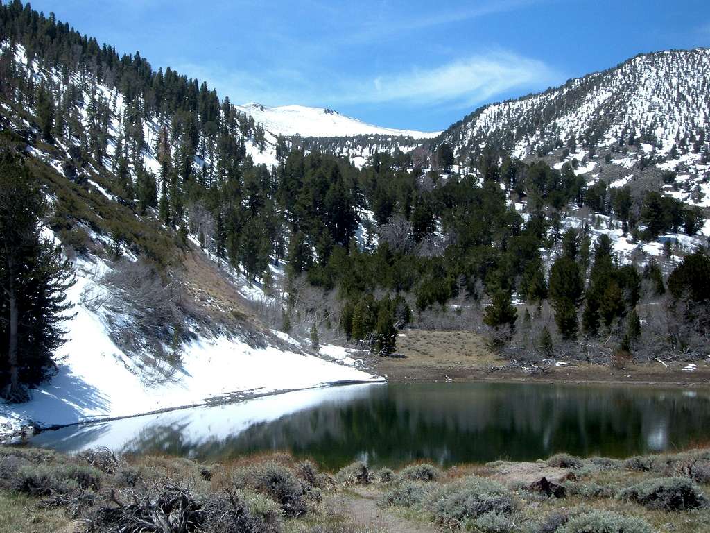 View of Mount Rose from Church's Pond
