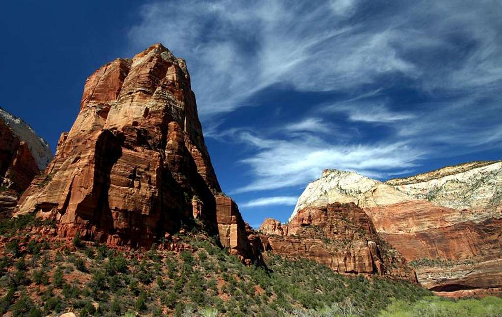 Towers in Zion