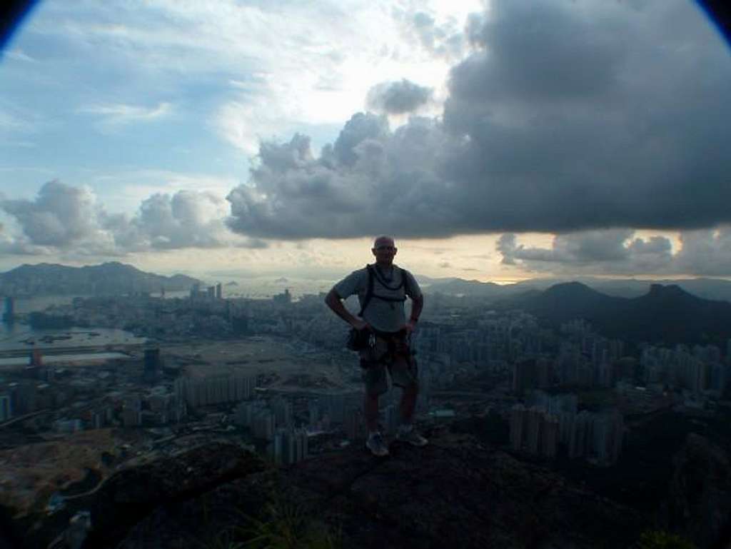 High Above Hong Kong