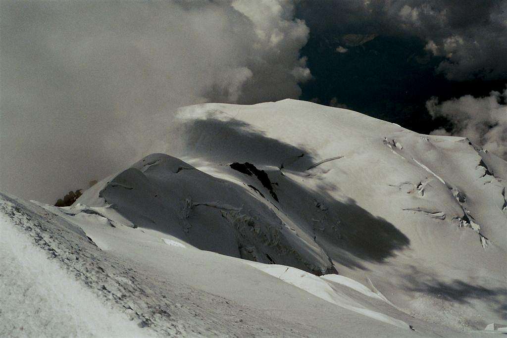Bossesridge of Mont Blanc