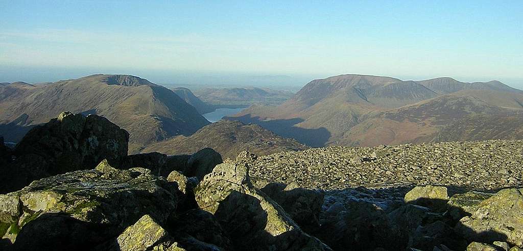 Great Gable Summit View