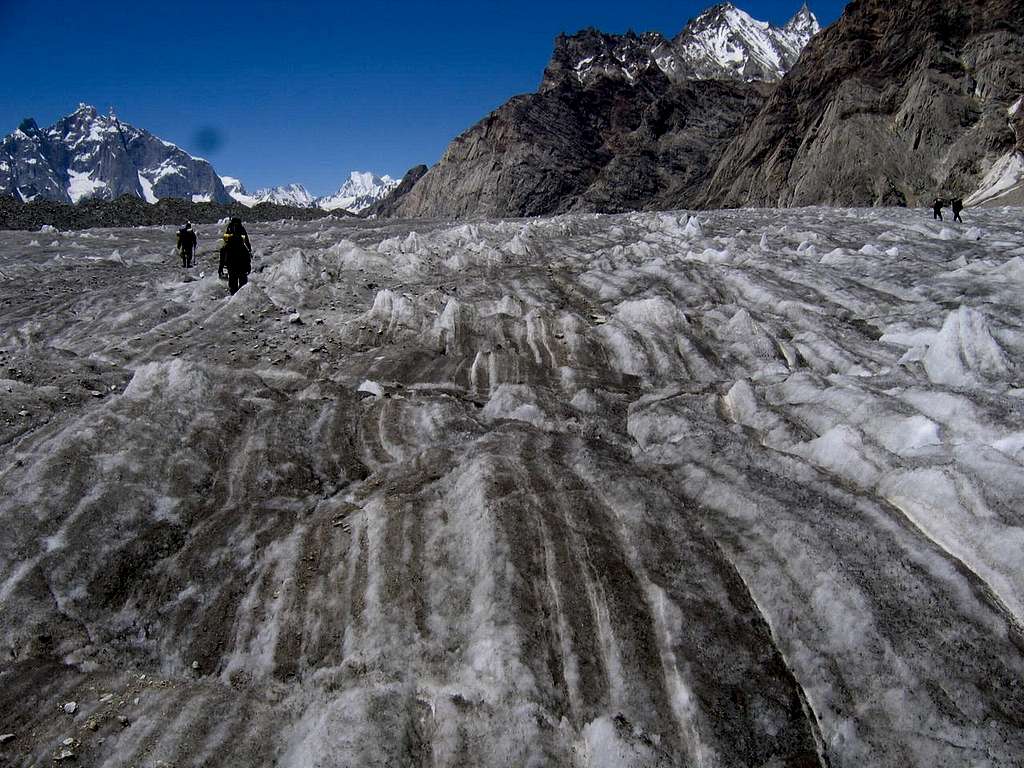 Snow Lake Biafo Glacier Karakoram