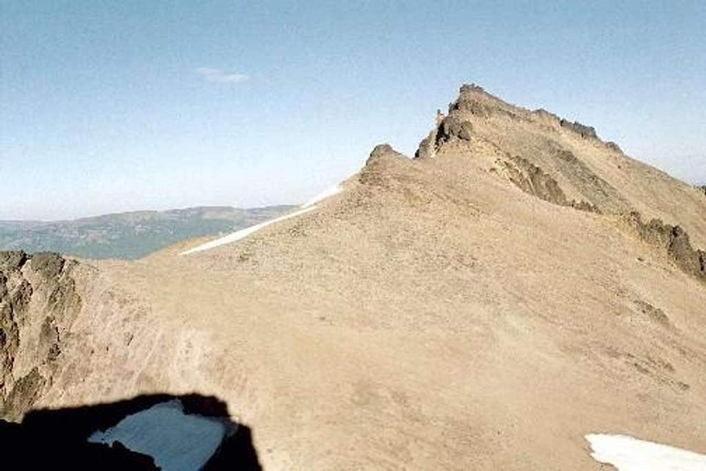 Summit ridge of Curtis...