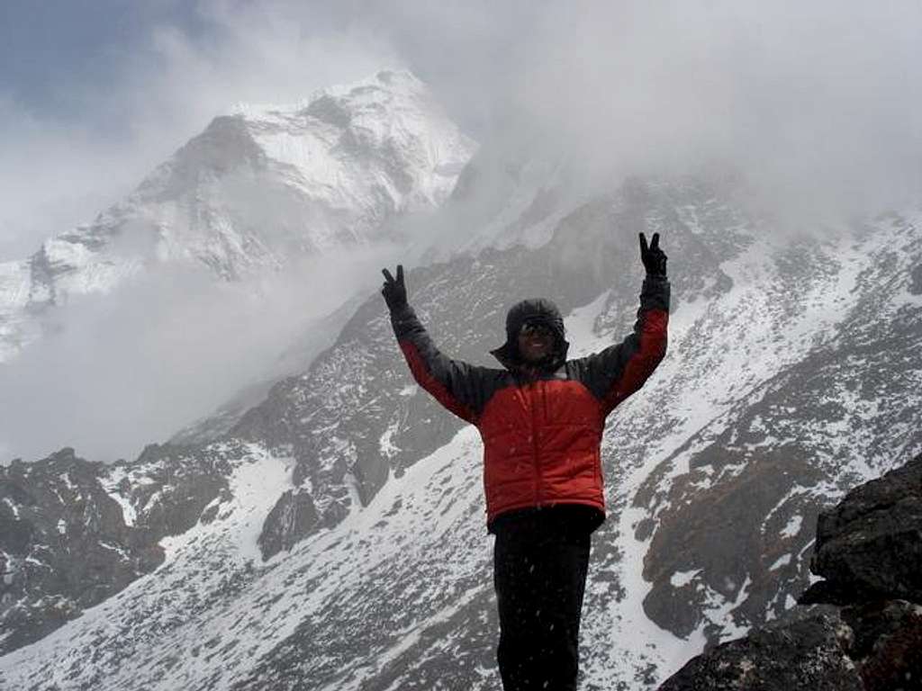 On The West Spire of Ama Dablam