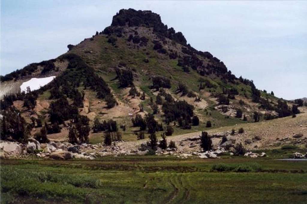 Western face of Grizzly Peak