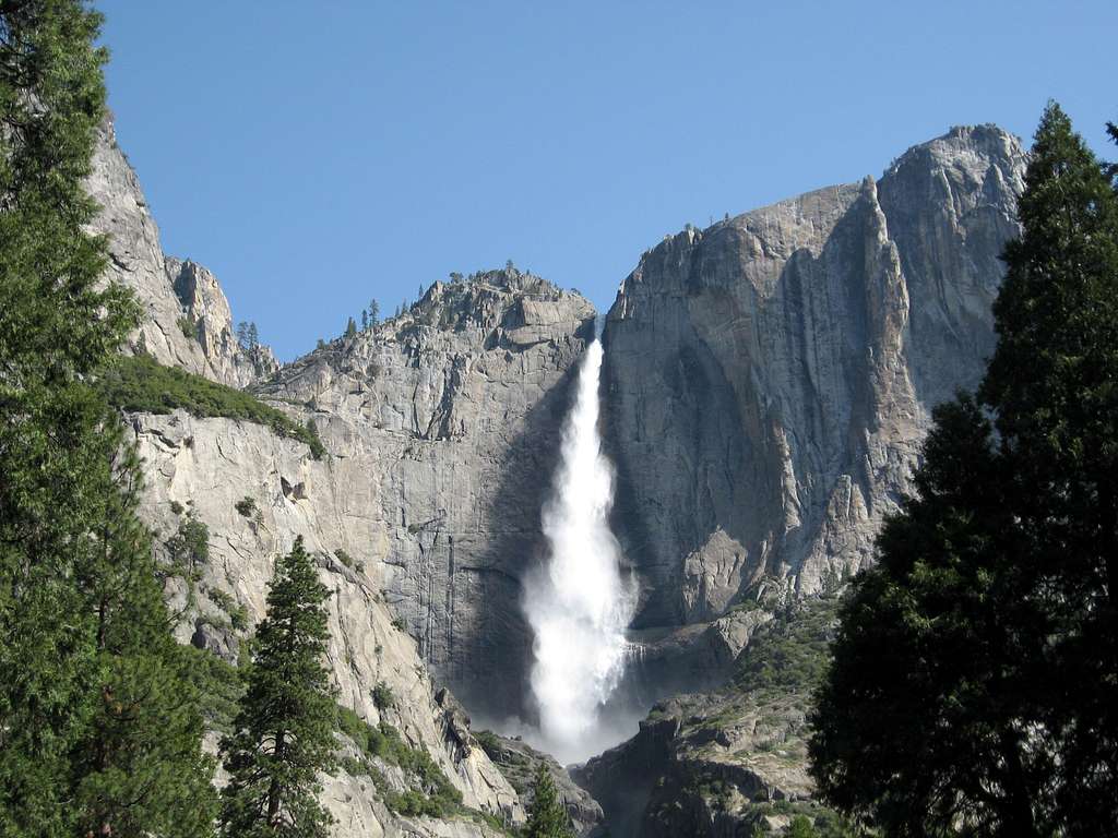 Upper Yosemite Falls & Lost Arrow Spire