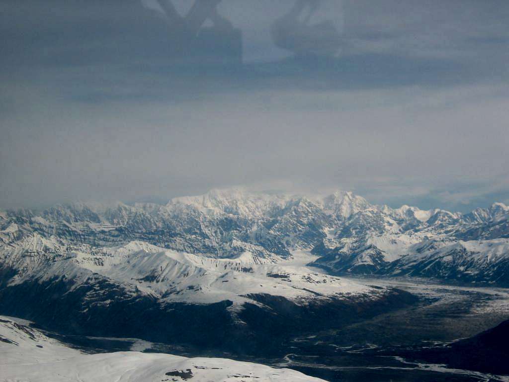 Views from the flight to base camp