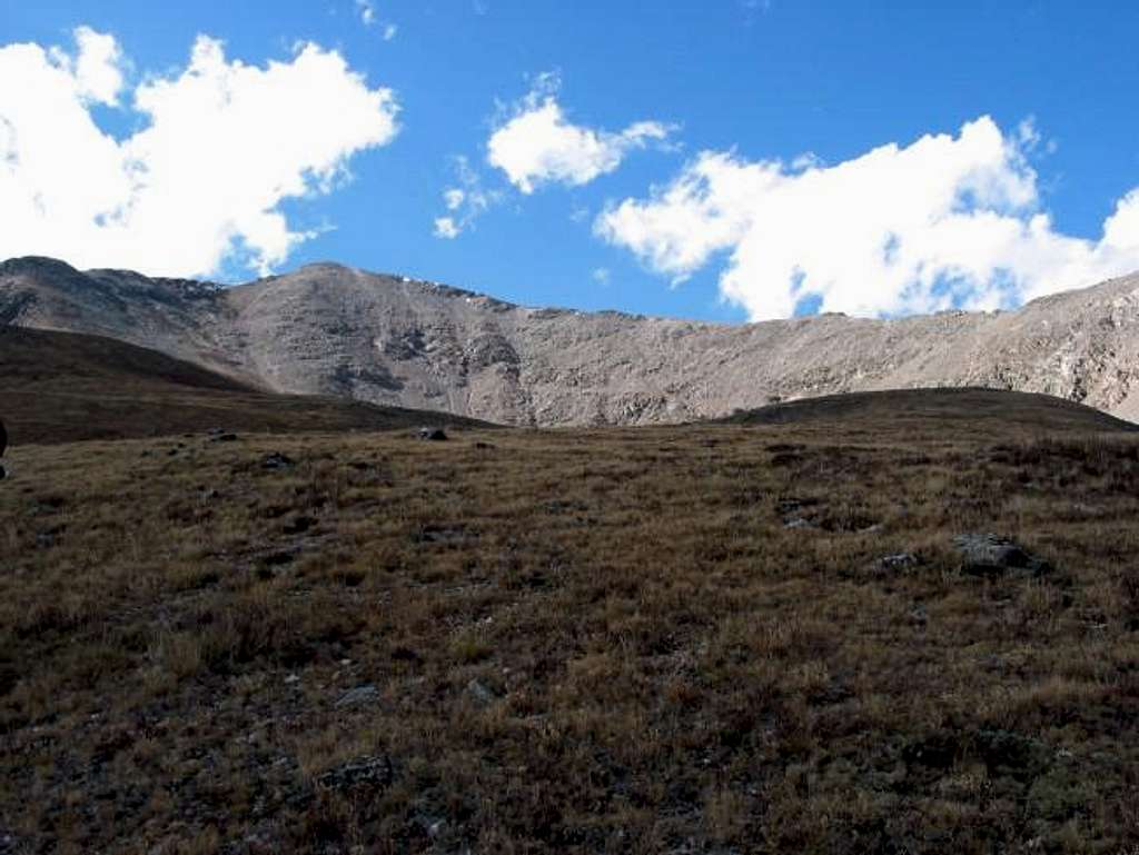 Looking up at Grays Peak (...