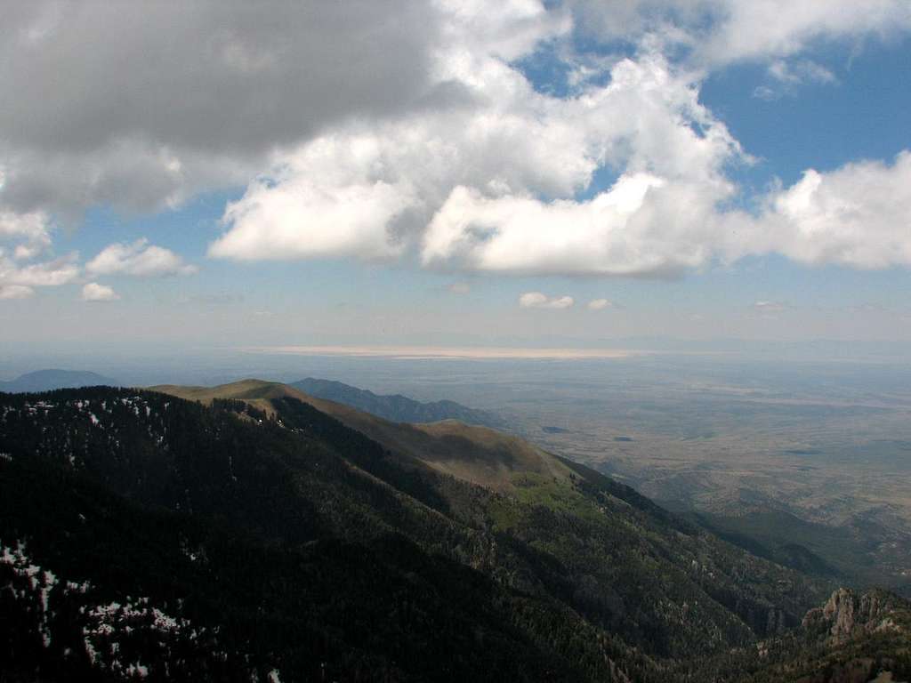 SW view from Lookout Mountain summit