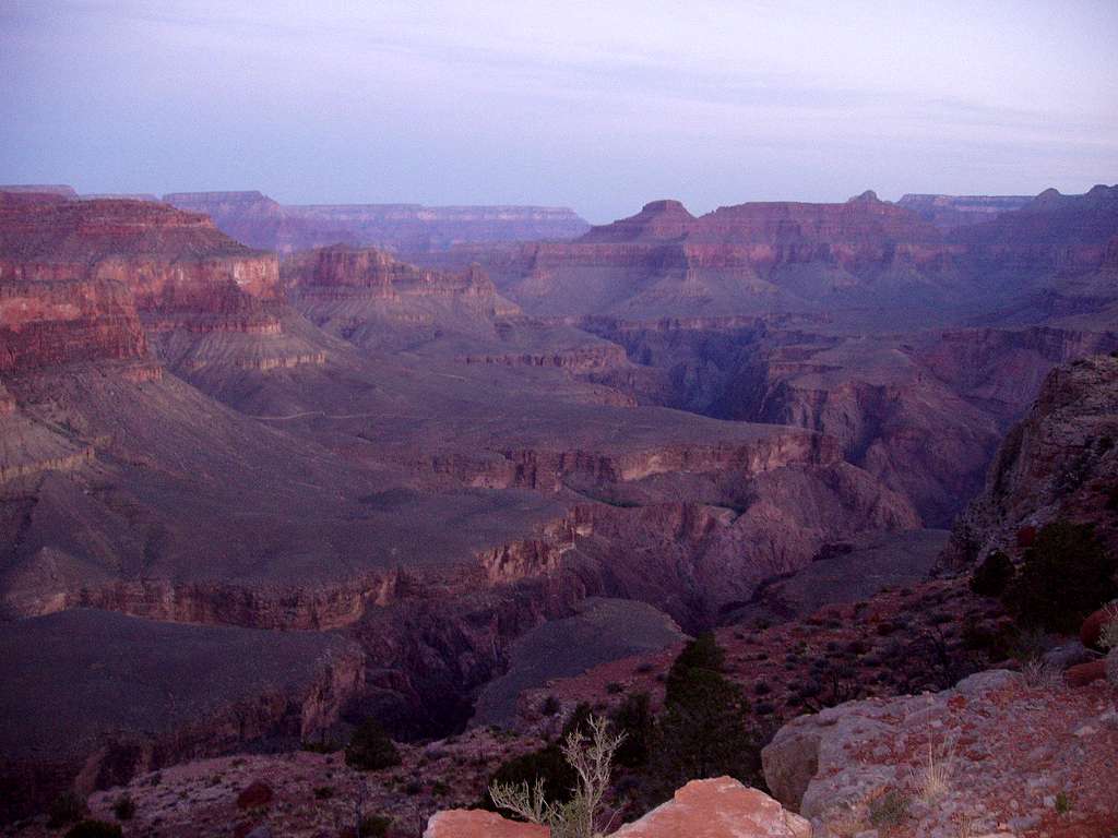 First Light over the Grand Canyon