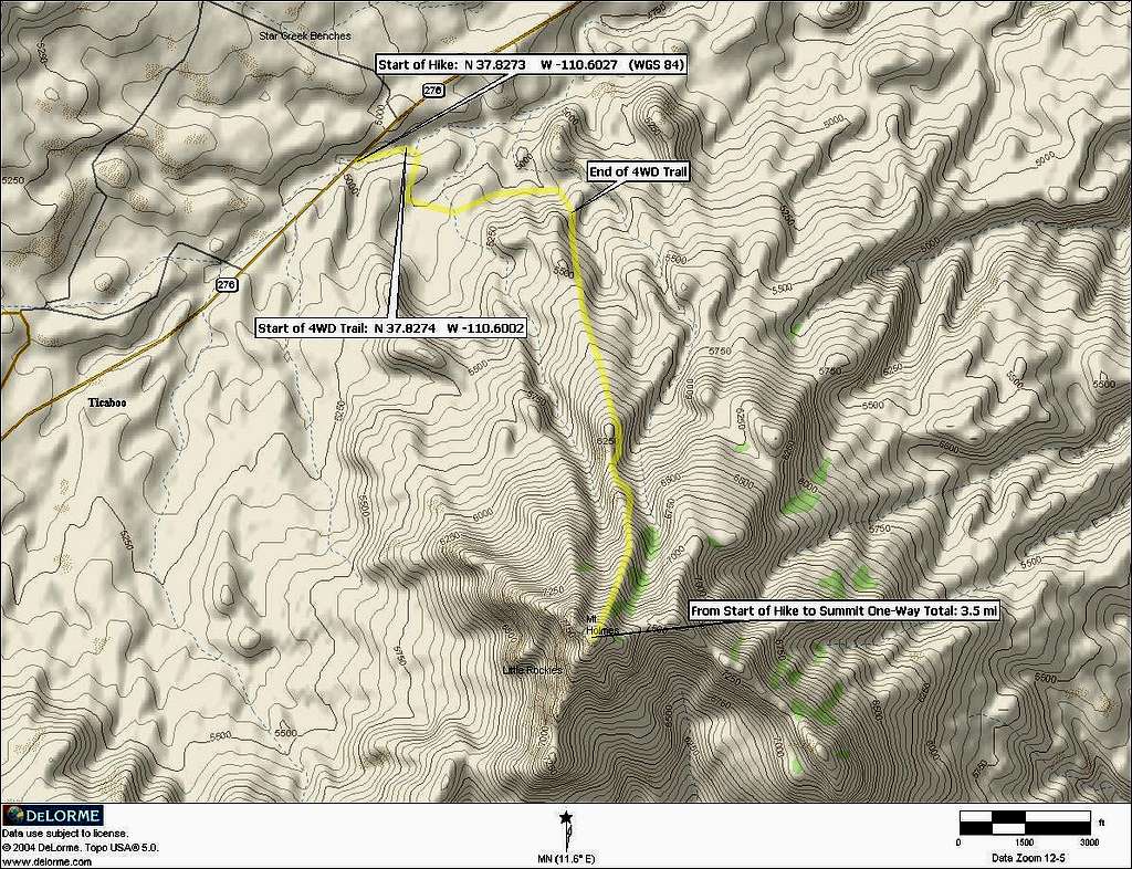 Mount Holmes Hike Overview