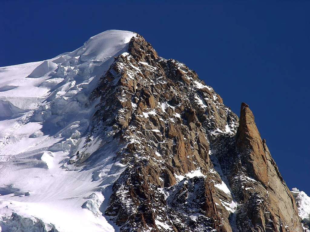 Mont Blanc du Tacul (4248 m), NW side
