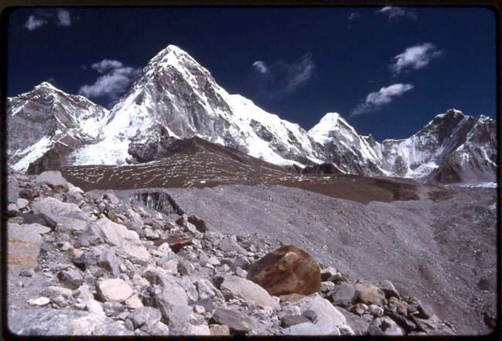 Pumori (23,495 ft) is the...