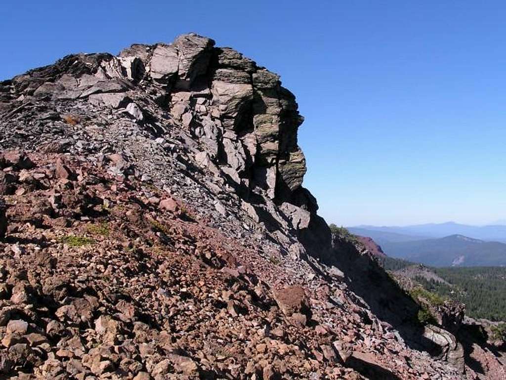 Summit of the east peak.