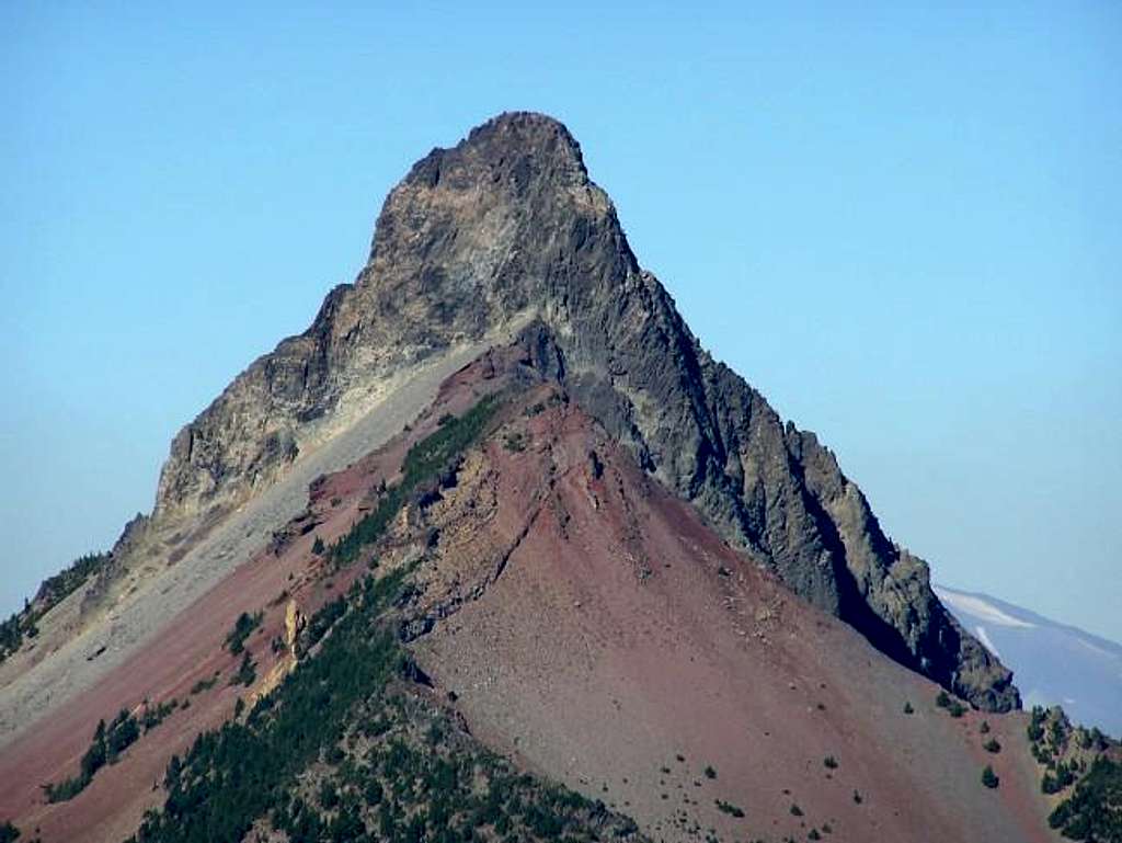 Summit pinnacle from the south.