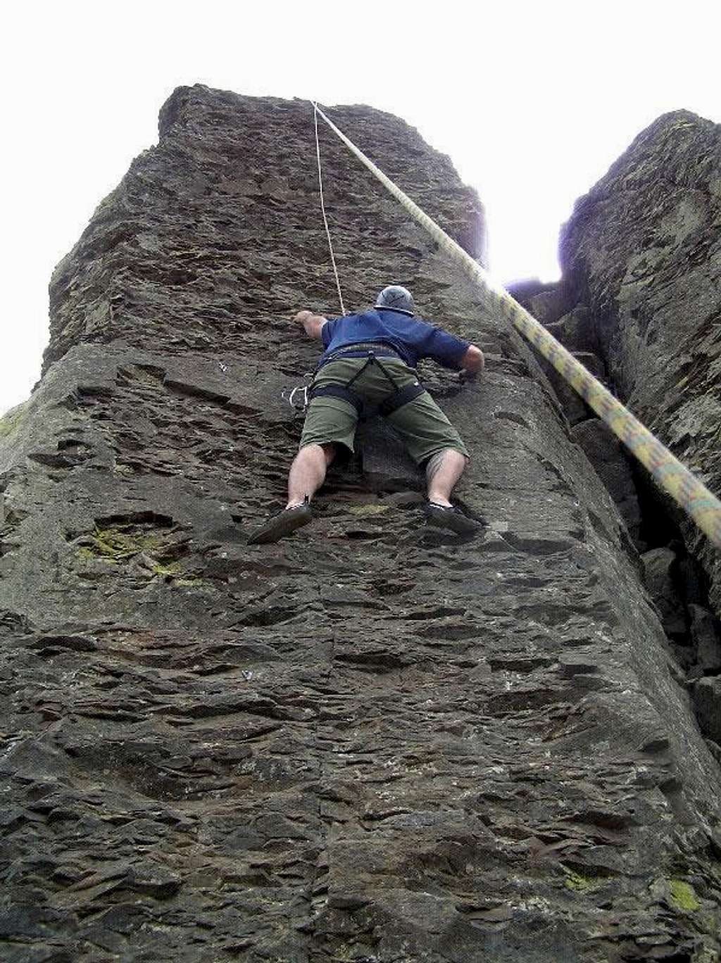Ludo on The Beckey Route (5.7)