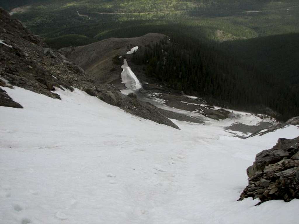 Miette's Northeast Gully and Saddle