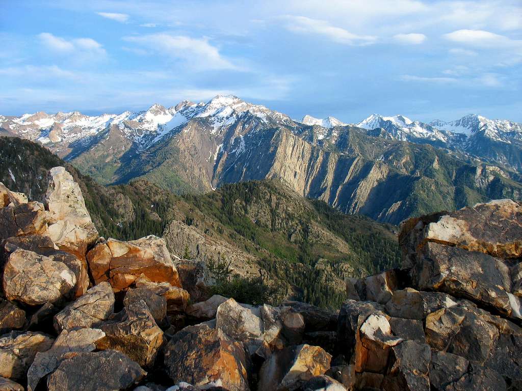 Mount Olympus summit view