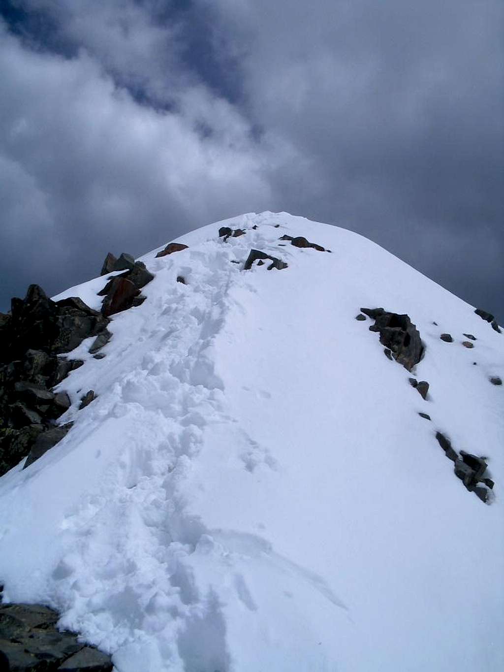 Final Ridge on Wilson Peak