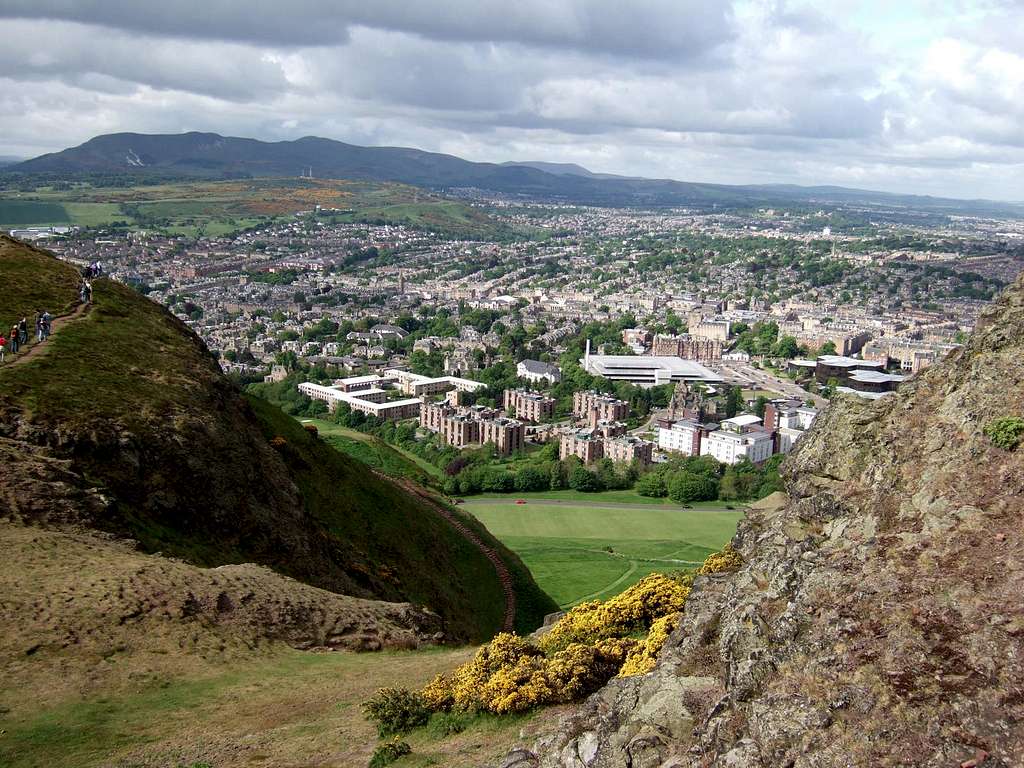 Edinburgh, viewed from Arthur's Seat