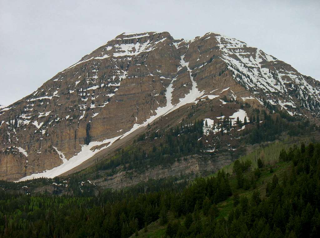 North Timpanogos from Alpine Loop