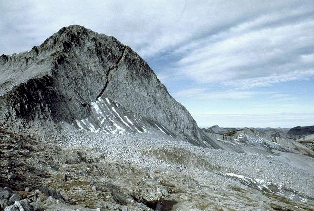 The summit block of Eagle Cap...