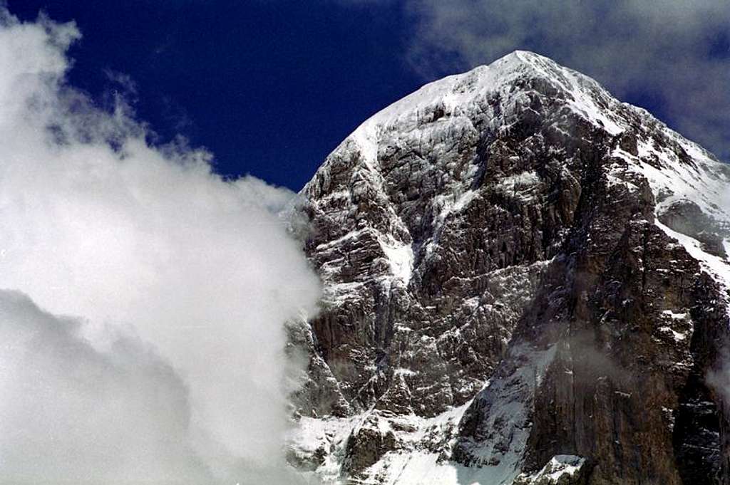 Eiger North Face Closeup