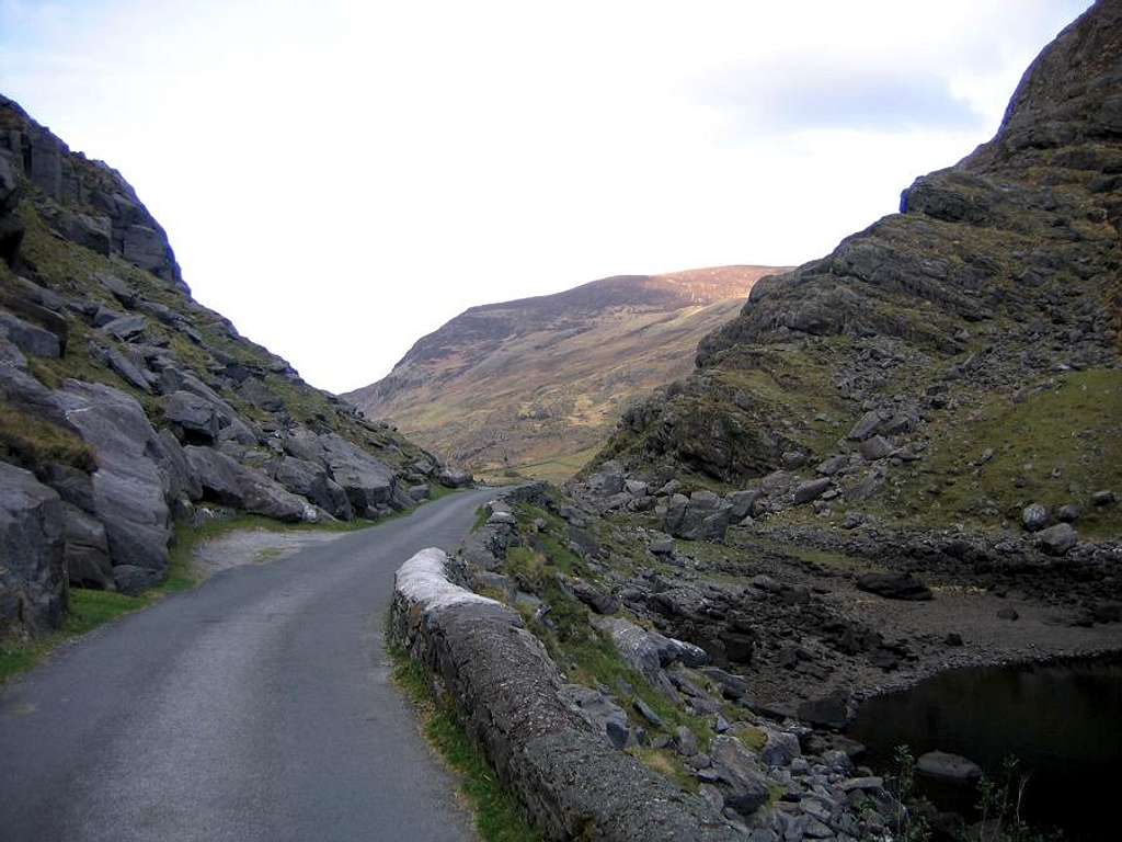 The road into the Gap