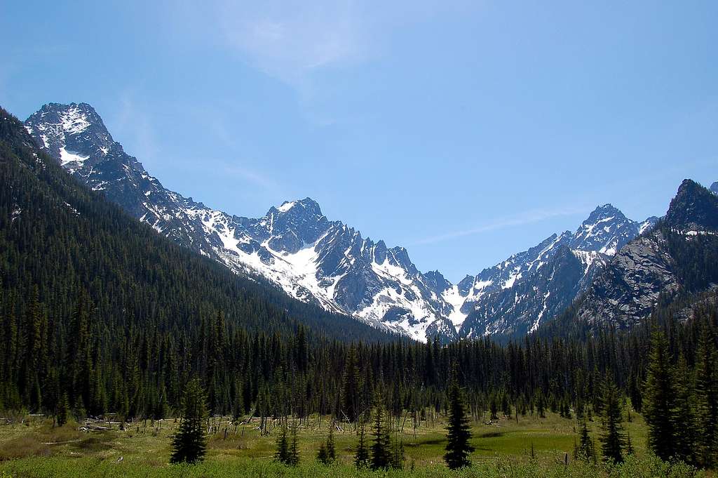 Sherpa Peak and Meadow
