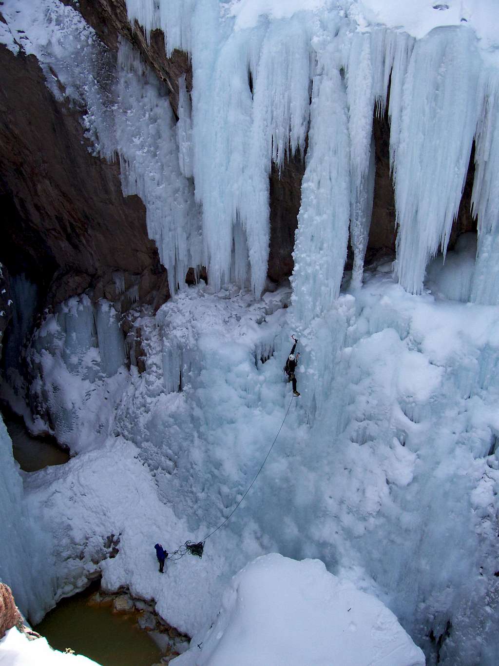 Ouray Ice and Ice Climber