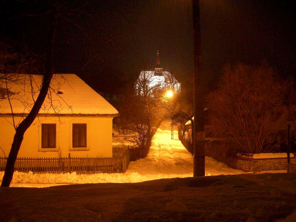 Winternight view